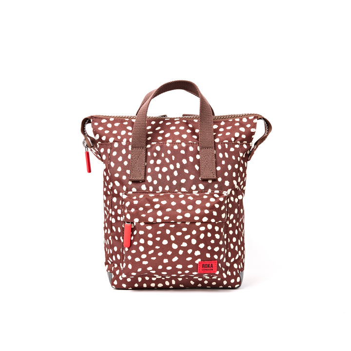 Bantry Backpack in Brown Dot