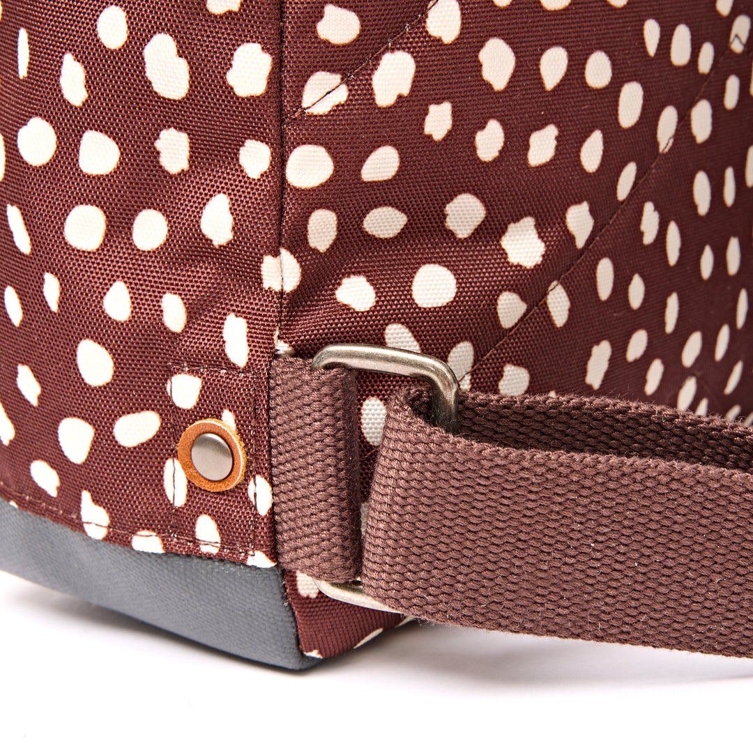 Bantry Backpack in Brown Dot
