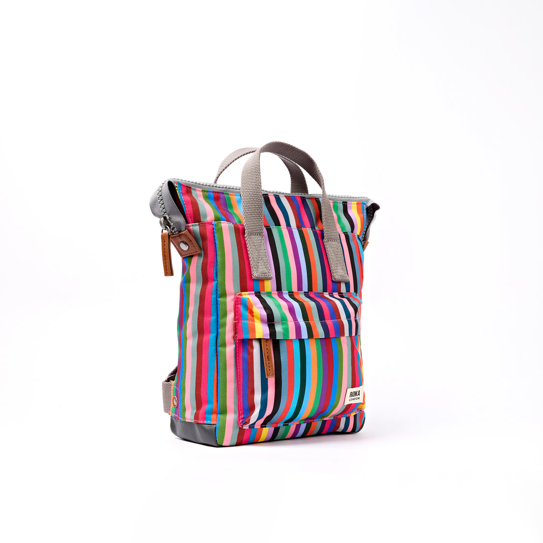 Bantry B Multi Stripe Recycled Canvas