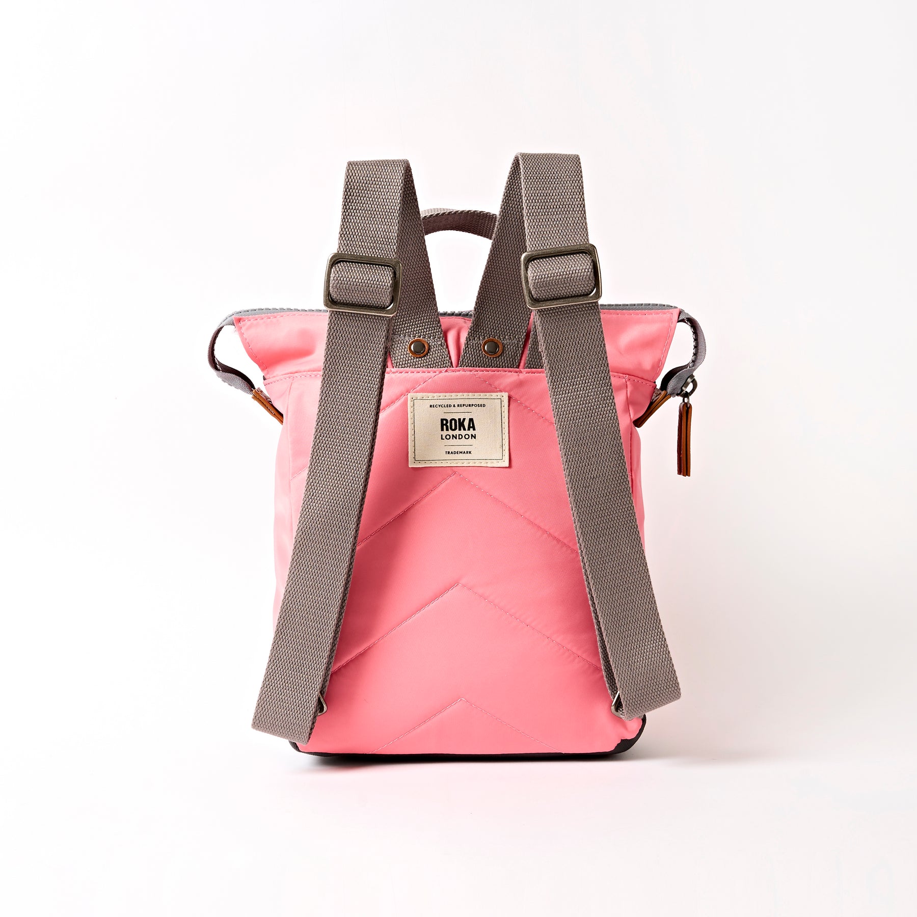 Pink Color Backpack Bantry Backpack in Pink Lemonade – ROKA London