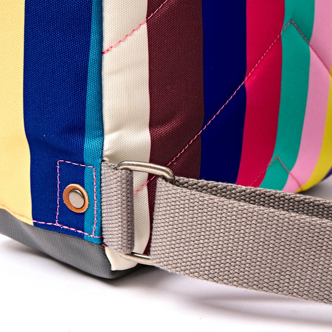 Bantry Backpack in Wide Multi Stripe