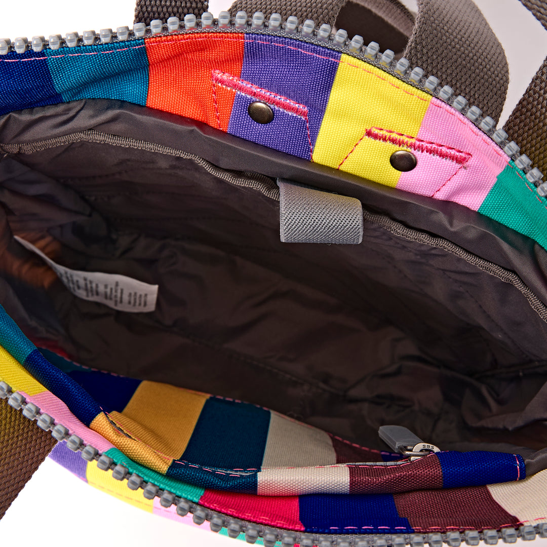 Bantry Backpack in Wide Multi Stripe
