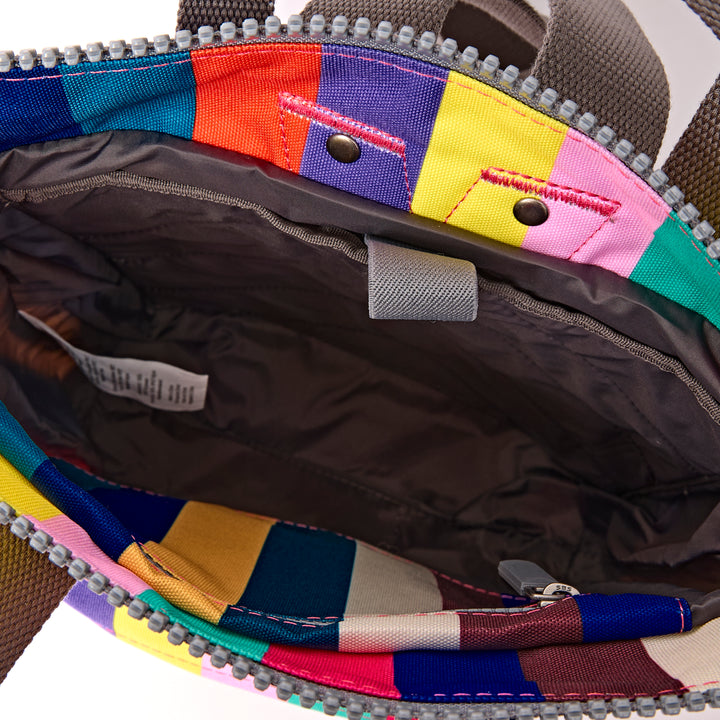 Bantry Backpack in Wide Multi Stripe