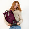 Bayswater Umbrella Backpack in Plum