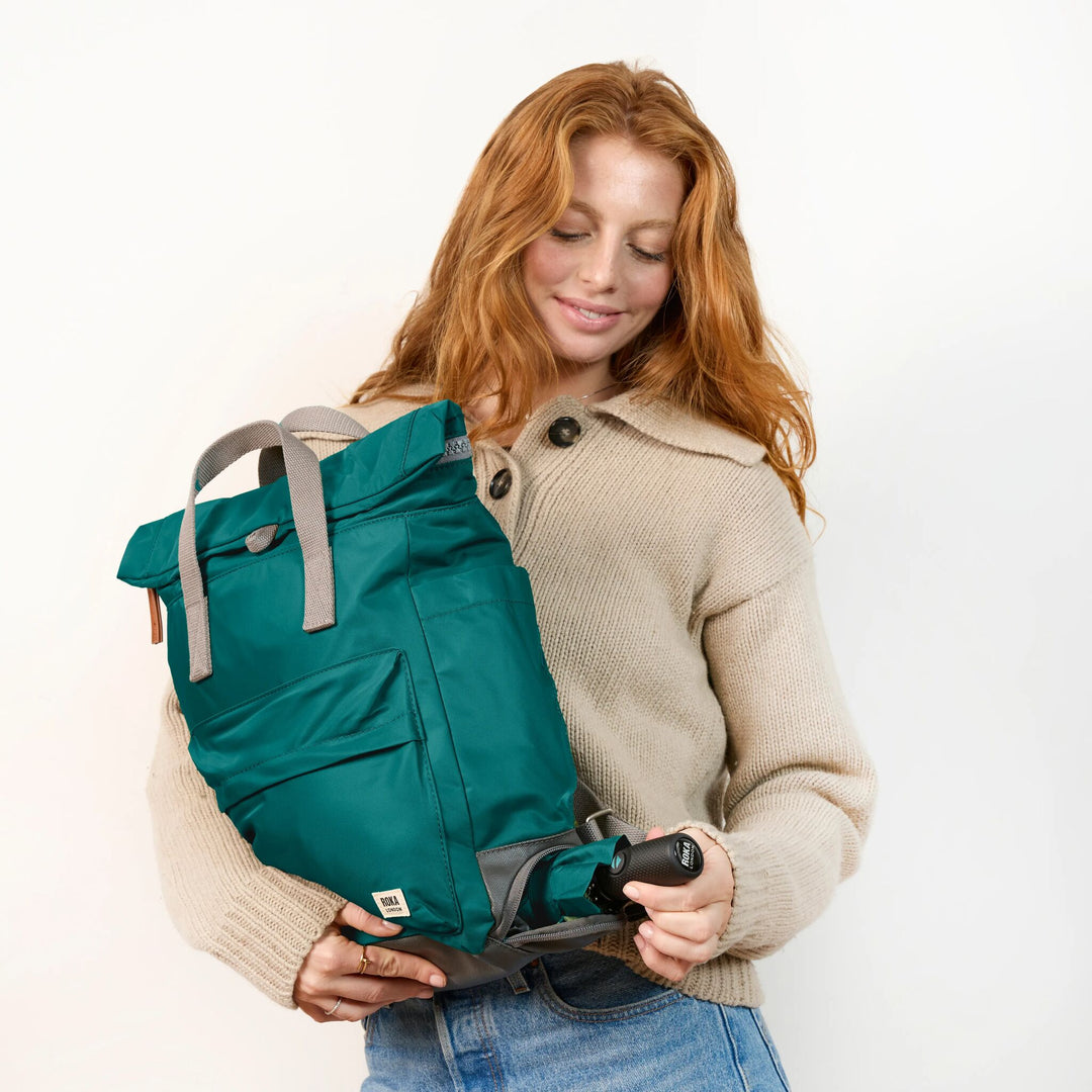 Bayswater Umbrella Backpack in Teal