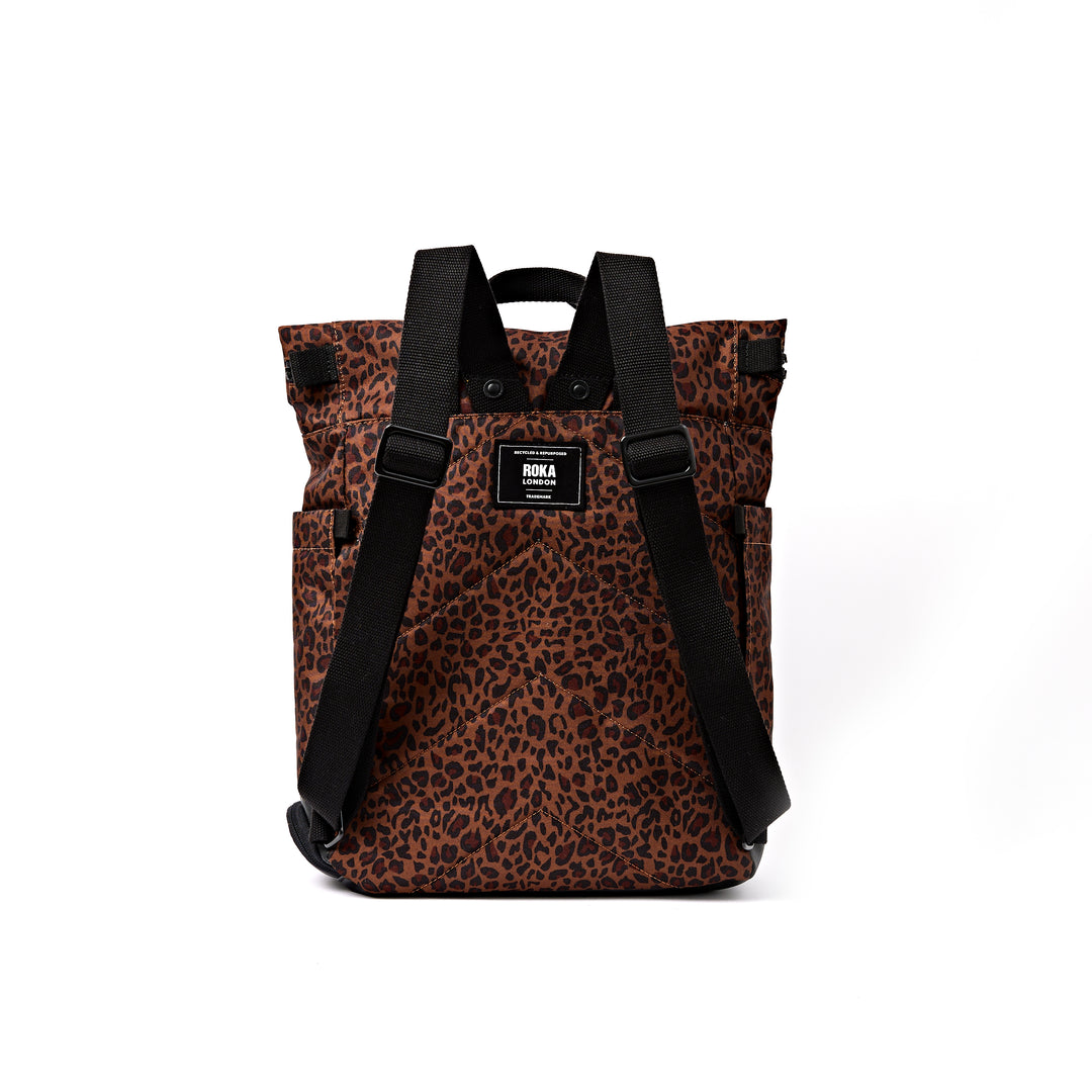 Bayswater Umbrella Backpack in Corn Mini Leopard
