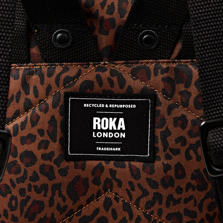 Bayswater Umbrella Backpack in Corn Mini Leopard
