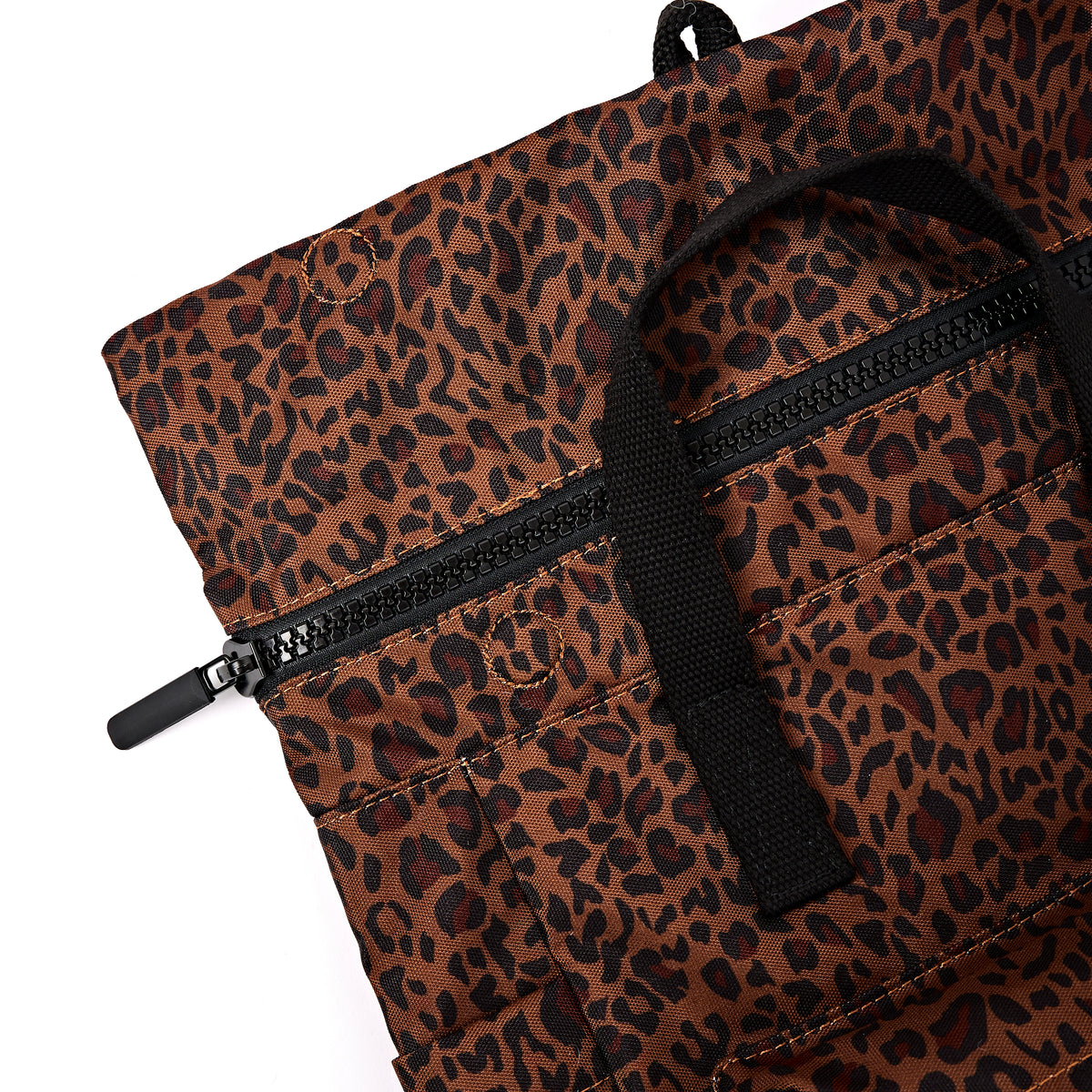 Bayswater Umbrella Backpack in Corn Mini Leopard