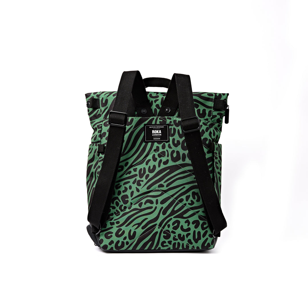 Bayswater Umbrella Backpack in Mixed Animal Artichoke