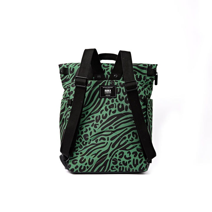 Bayswater Umbrella Backpack in Mixed Animal Artichoke
