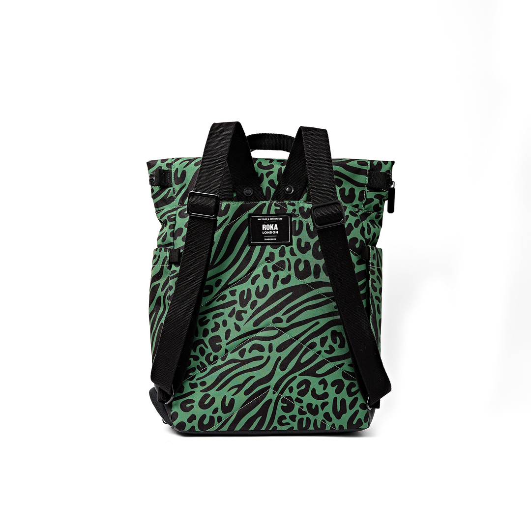 Bayswater Umbrella Backpack in Mixed Animal Artichoke