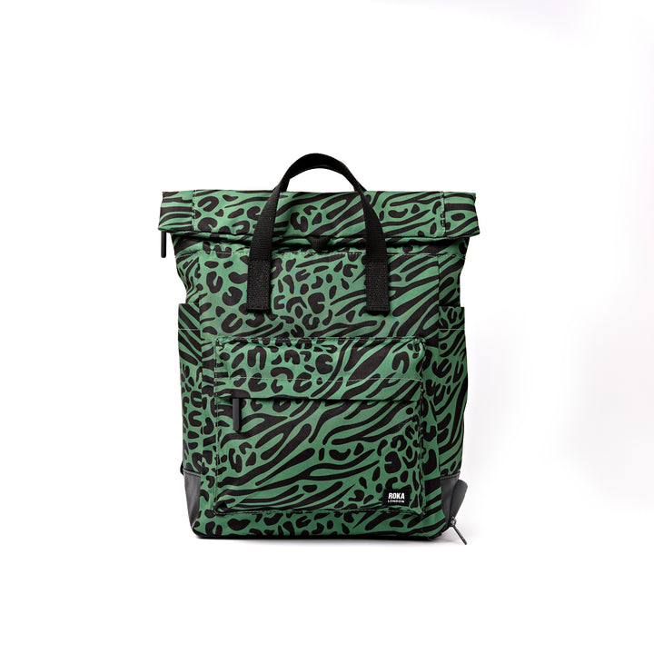 Bayswater Umbrella Backpack in Mixed Animal Artichoke