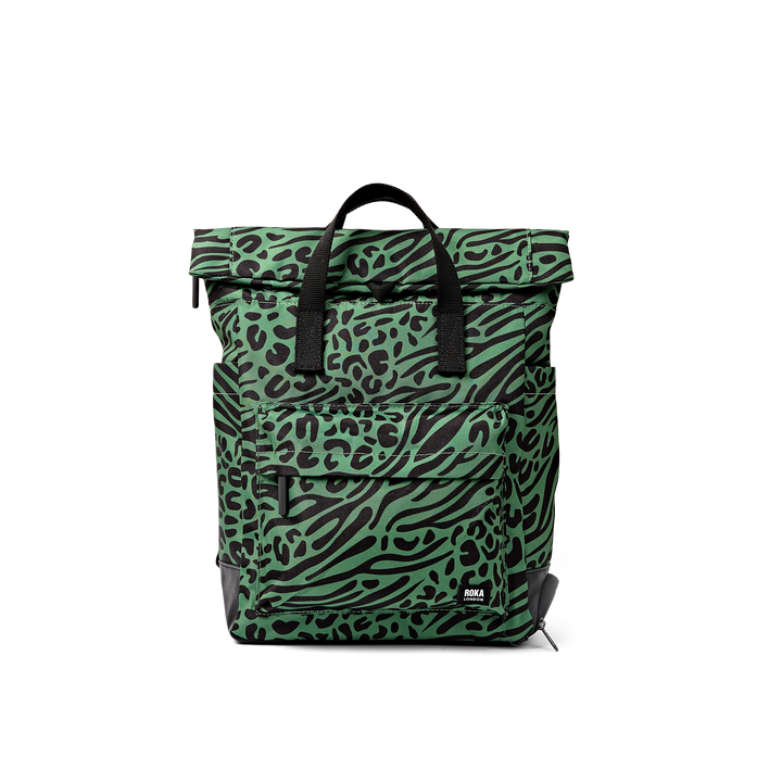 Bayswater Umbrella Backpack in Mixed Animal Artichoke