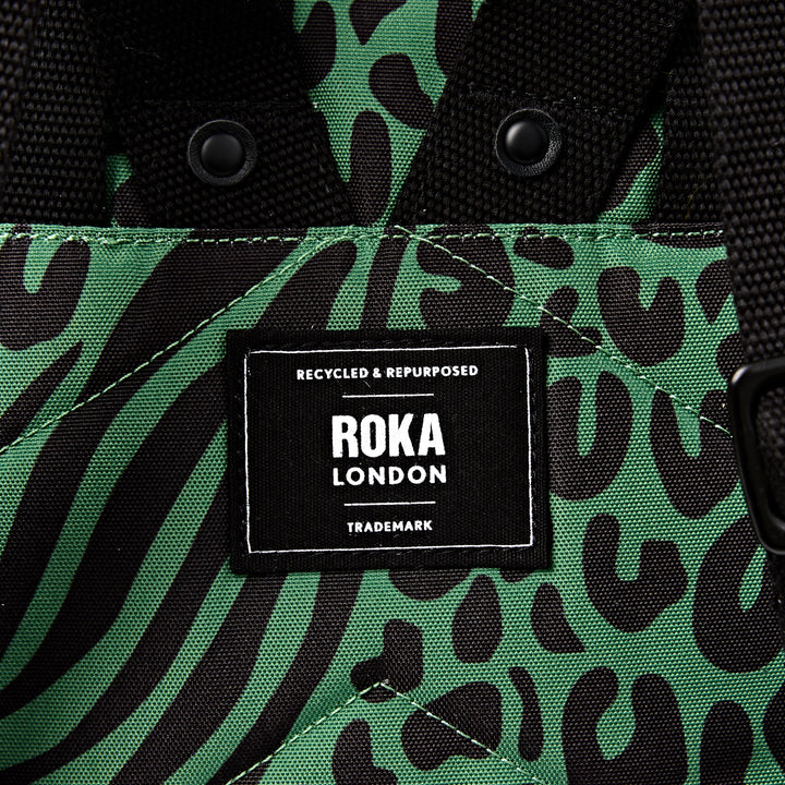 Bayswater Umbrella Backpack in Mixed Animal Artichoke