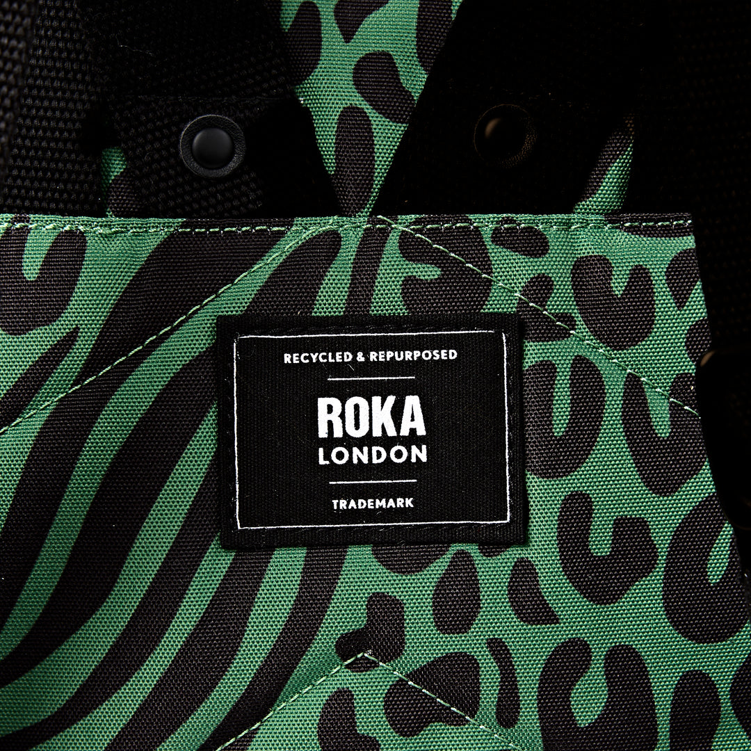 Bayswater Umbrella Backpack in Mixed Animal Artichoke