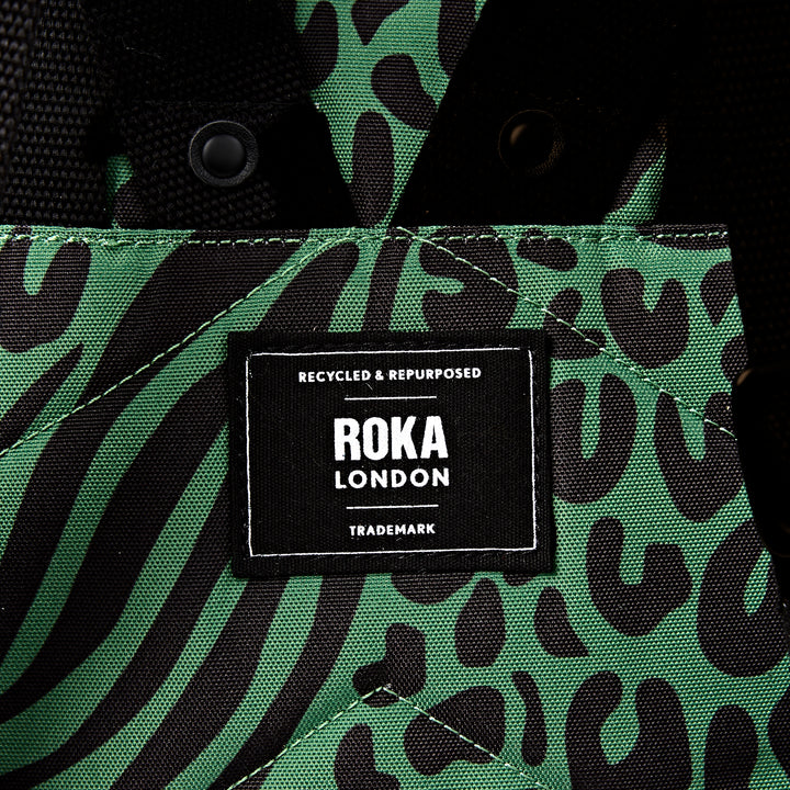 Bayswater Umbrella Backpack in Mixed Animal Artichoke