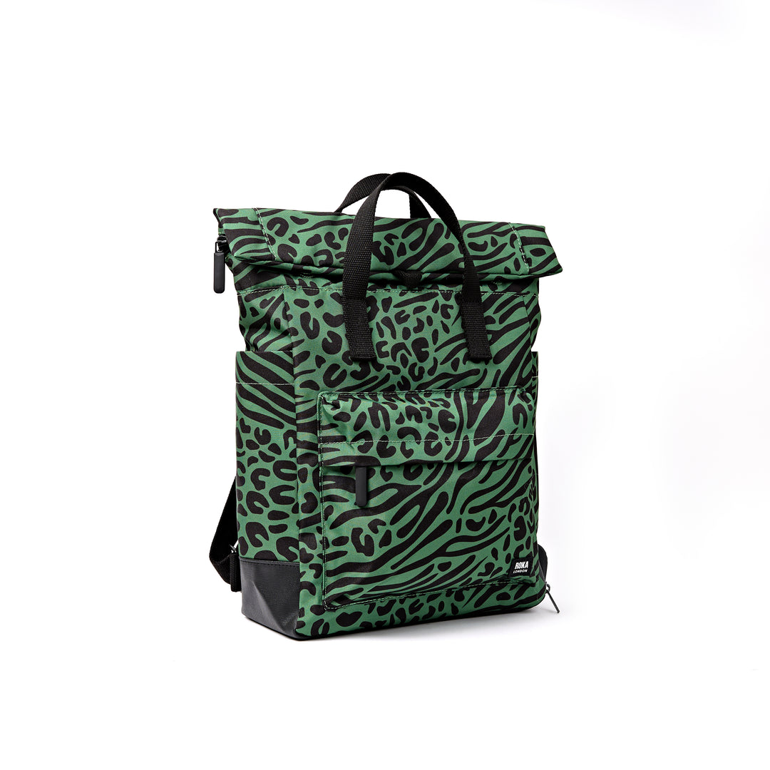Bayswater Umbrella Backpack in Mixed Animal Artichoke