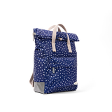Bayswater Umbrella Backpack in Navy Polka Dot