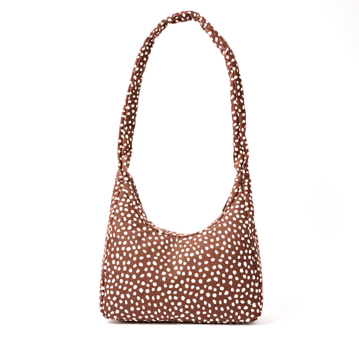 Belsize Crossbody Bag in Brown Spot