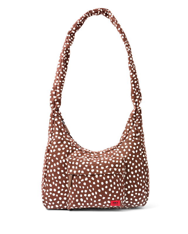 Belsize Crossbody Bag in Brown Spot