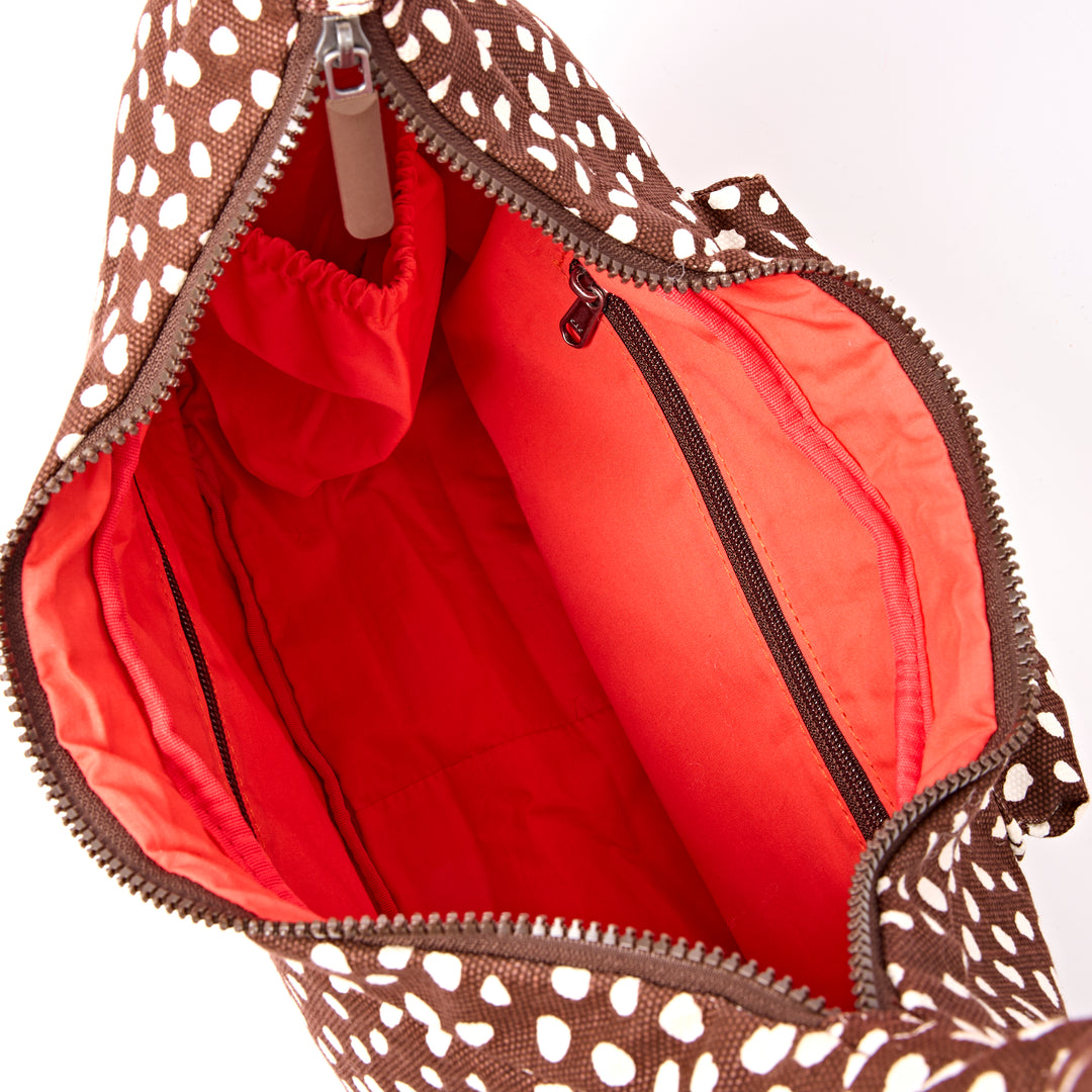 Belsize Crossbody Bag in Brown Spot