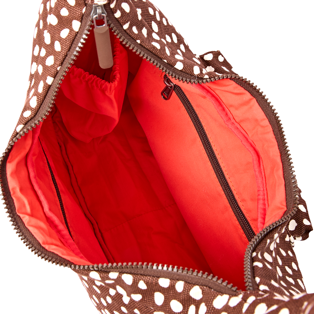 Belsize Crossbody Bag in Brown Spot