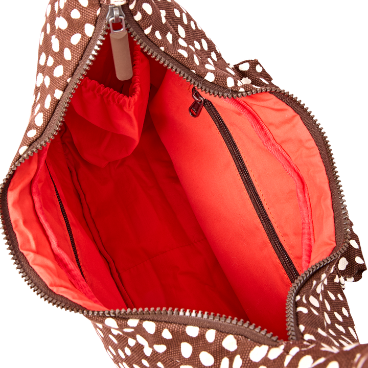 Belsize Crossbody Bag in Brown Spot