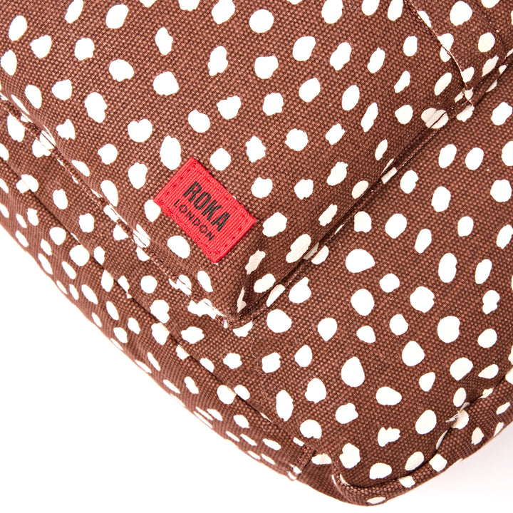 Belsize Crossbody Bag in Brown Spot