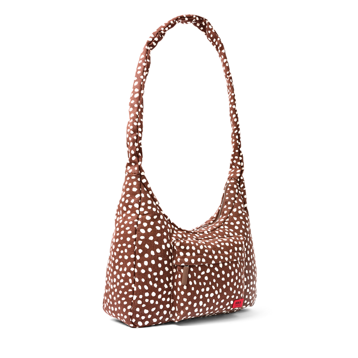 Belsize Crossbody Bag in Brown Spot