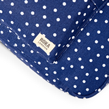 Belsize Crossbody Bag in Navy Polka