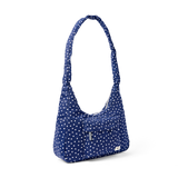 Belsize Crossbody Bag in Navy Polka