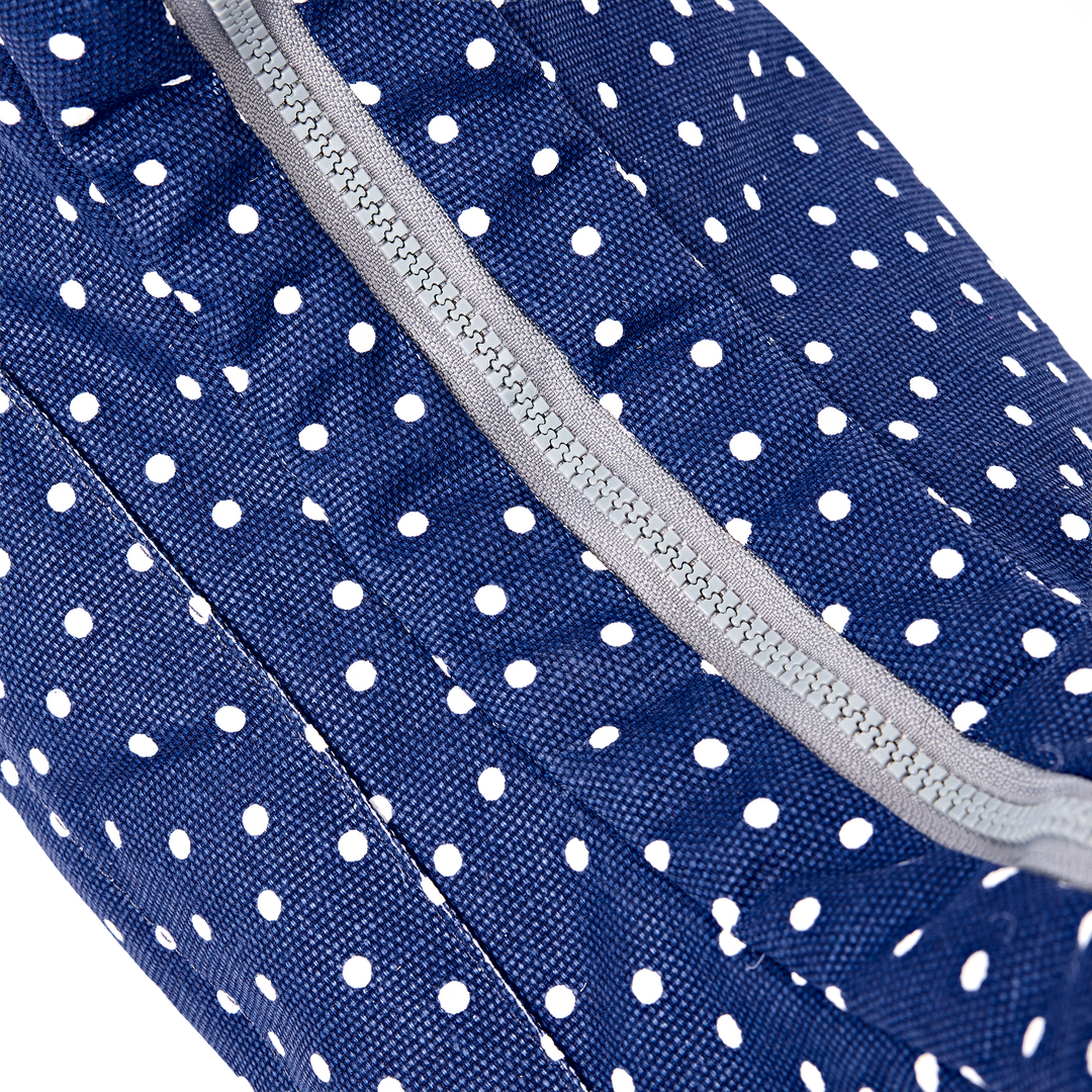Belsize Crossbody Bag in Navy Polka