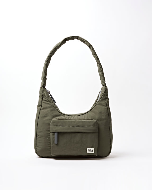 Belsize Handbag in Moss