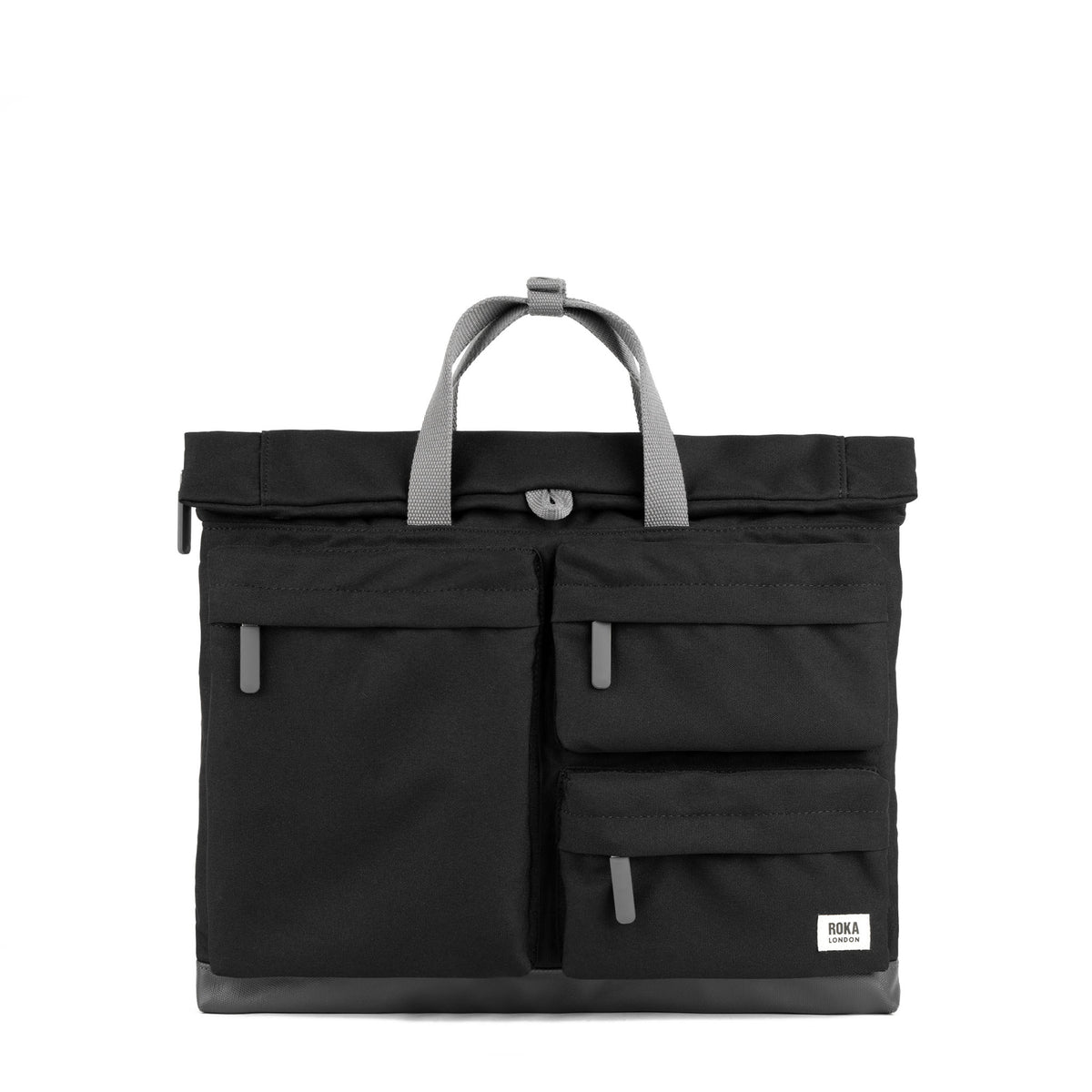 Blackfriars Messenger Bag in Ash