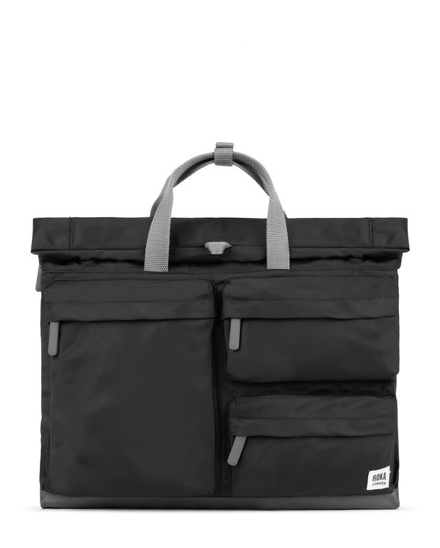 Blackfriars Messenger Bag in Black