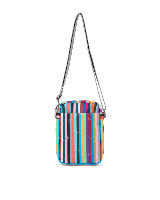 Bond Pocket Crossbody Bag in Multi Stripe