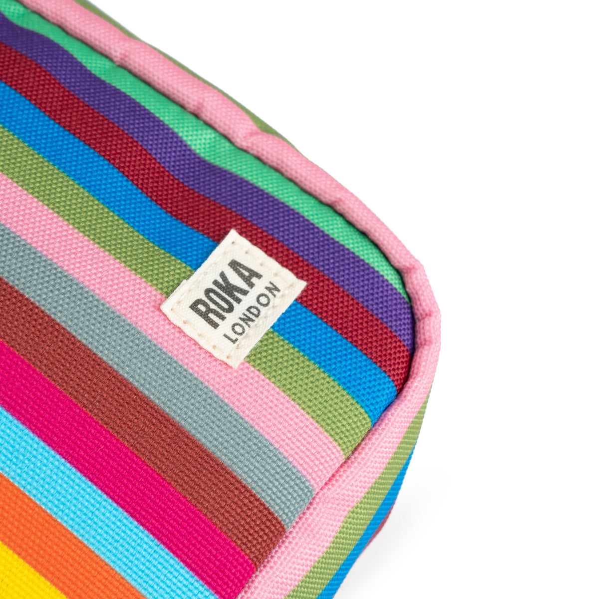 Bond Pocket Crossbody Bag in Multi Stripe