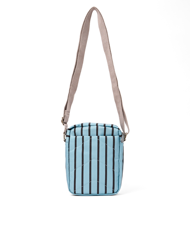 Bond Pocket Crossbody Bag in Blue Stripe