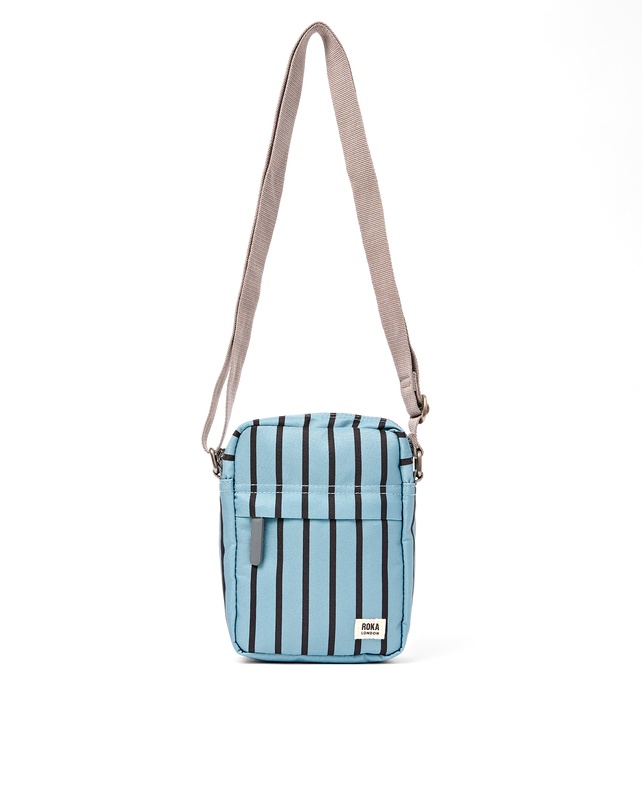 Bond Pocket Crossbody Bag in Blue Stripe