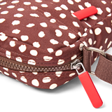 Bond Pocket Crossbody Bag in Brown Dot