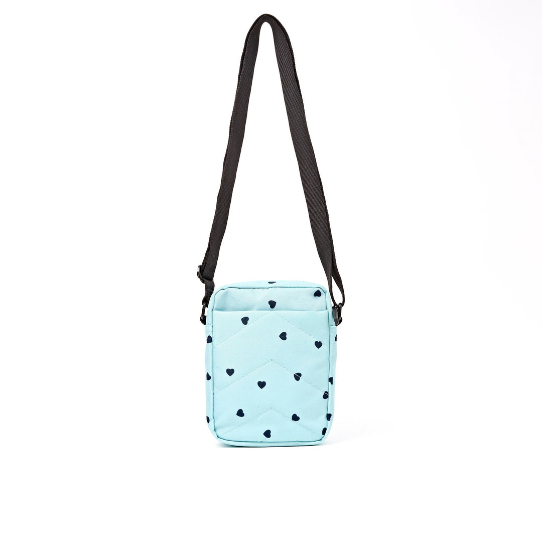 Bond Pocket Crossbody Bag in Heart Print