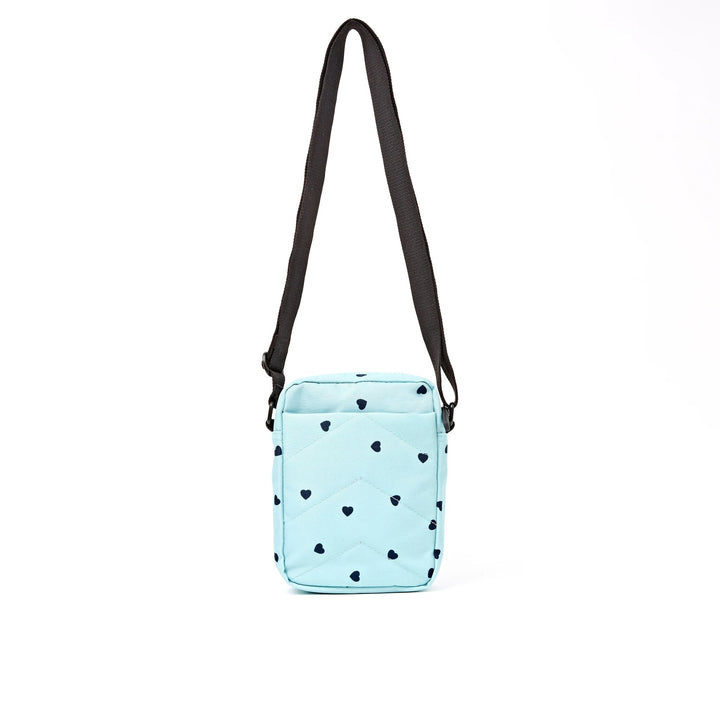 Bond Pocket Crossbody Bag in Heart Print