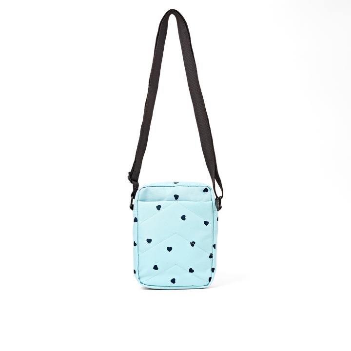 Bond Pocket Crossbody Bag in Heart Print