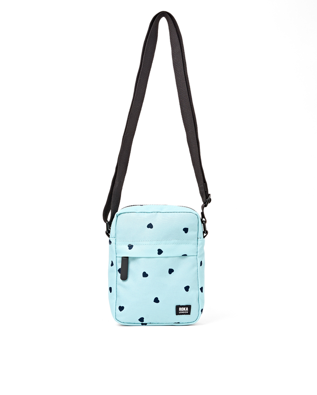 Bond Pocket Crossbody Bag in Heart Print