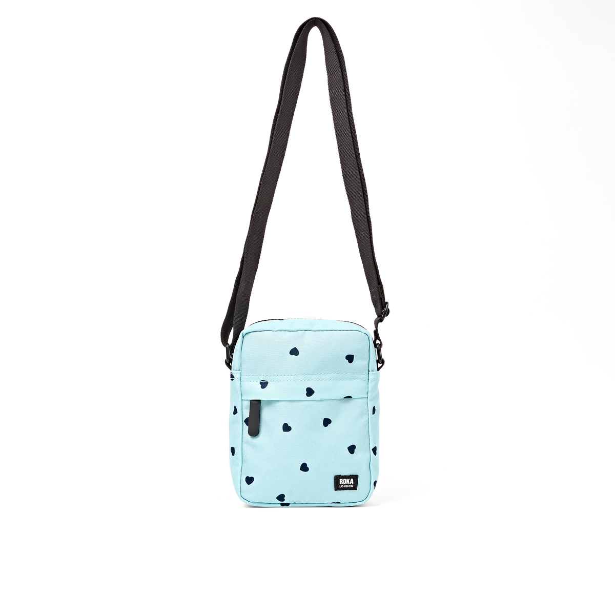 Bond Pocket Crossbody Bag in Heart Print