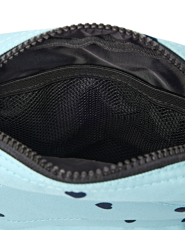 Bond Pocket Crossbody Bag in Heart Print