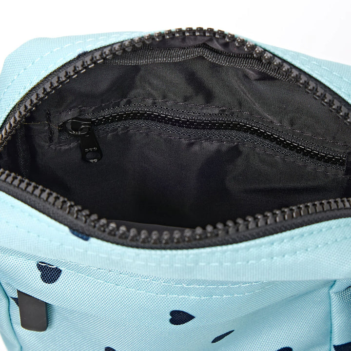 Bond Pocket Crossbody Bag in Heart Print