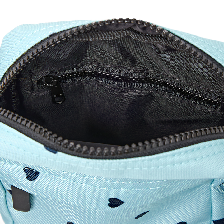 Bond Pocket Crossbody Bag in Heart Print