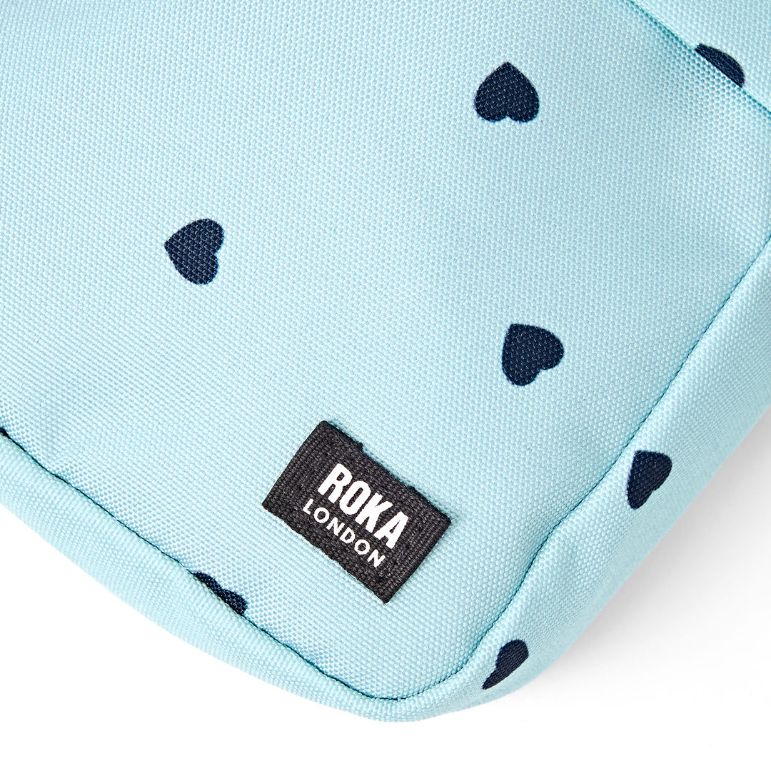 Bond Pocket Crossbody Bag in Heart Print