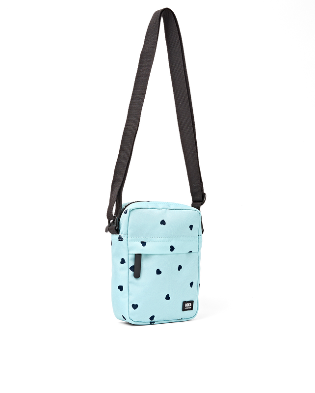 Bond Pocket Crossbody Bag in Heart Print